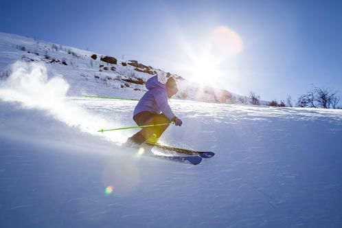 Skifahrer