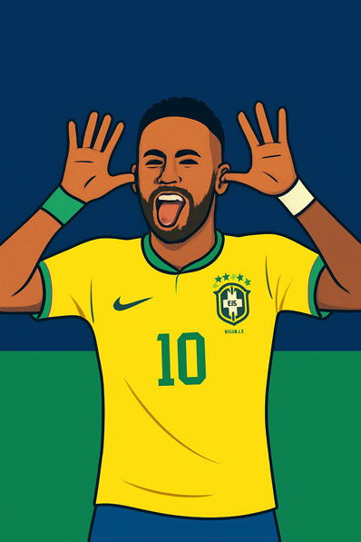 Brasilianischer Fussballspieler