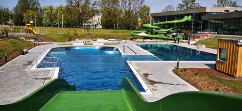 Kombibad Prohlis Außenansicht