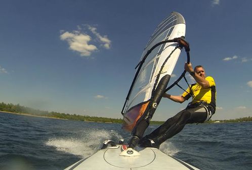 Windsurfen beim Leipziger Sportverein Süd-West
