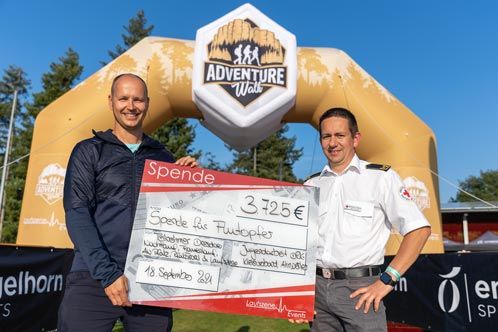 Spendenübergabe
