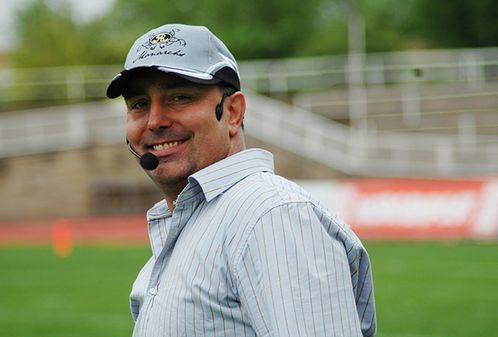 Günther Jagsch im Stadion