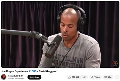 Screenshot Joe Rogan Podcast