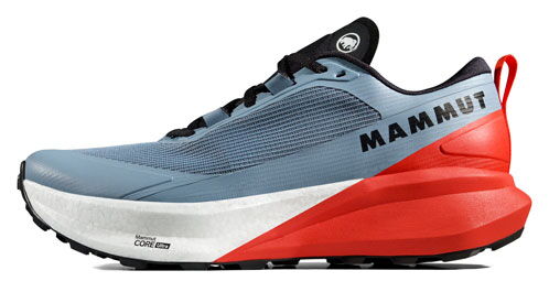 Trailrunningschuh Aenergy Trail Endurance Ultra Low von Mammut in grau-rot-weiss