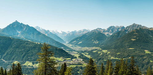 Berglandschaft im Stubaital