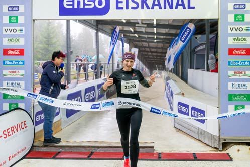 Zieleinlauf beim BobRun