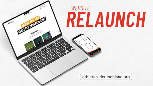 Grafik, welche die neue Homepage zeigt