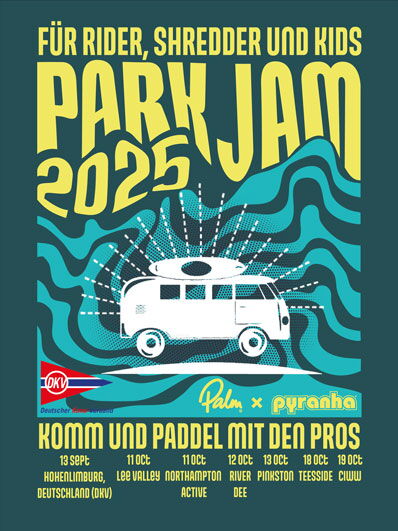 Veranstaltungsplakat des 1st German PARK JAM