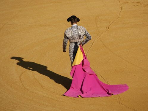 Torero in der Arena