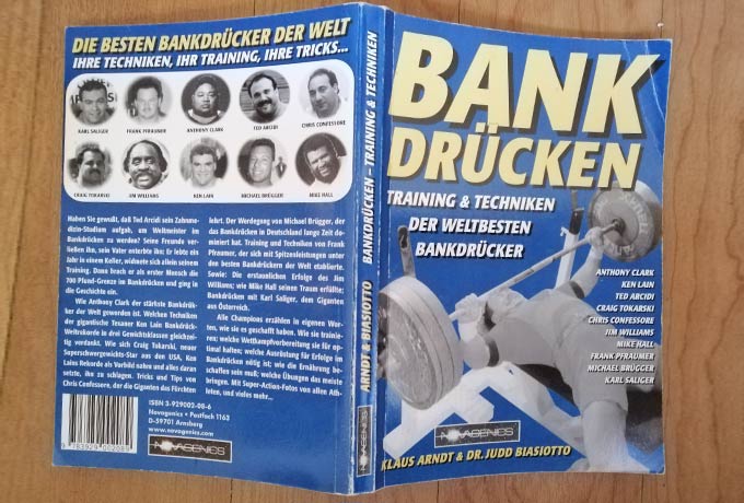 Buchvorstellung Bankdrücken